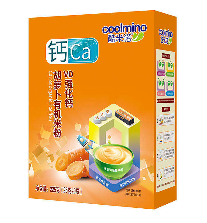 225克強化鈣有機米粉