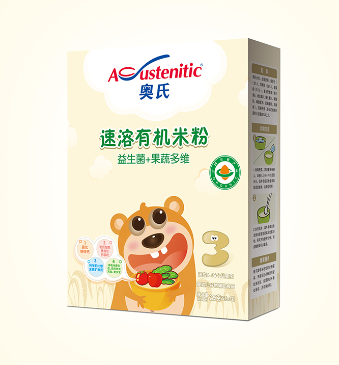 225克果蔬多維速溶有機米粉